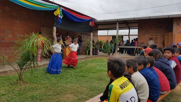 Inauguración del almacén en Anaconda