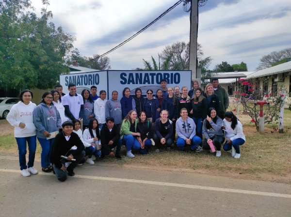 Los estudiantes de enfermería de Filadelfia y del INFORTES Filial Yalve Sanga