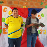 Concurso de Lectura en la Escuela Básica 5832 de Paratodo
