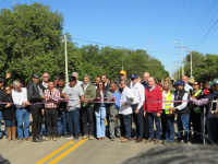 Inauguran asfalto en Yalve Sanga