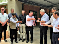 Inauguración de la obra de construcción y remodelación del  Centro Educativo ASCIM (CEA)
