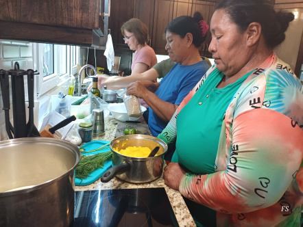 Aprendiendo a cocinar con frutos silvestres