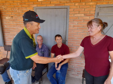 Despedida y bienvenida de asesores en Campo Loro