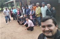 Visita de promotores de salud de la región oriental del Paraguay