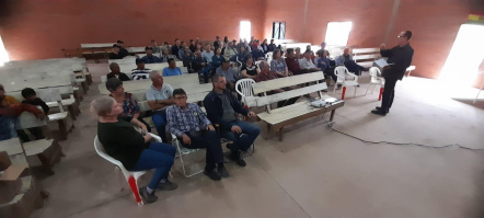 Encuentro de asesores en la comunidad de Campo Loro
