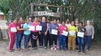 CampaCapaz con mujeres de la comunidad Nivaclé Unida