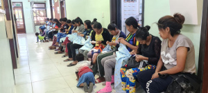 Club de Embarazadas en el Sanatorio ASCIM