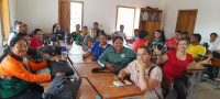 Docentes en capacitación TIC