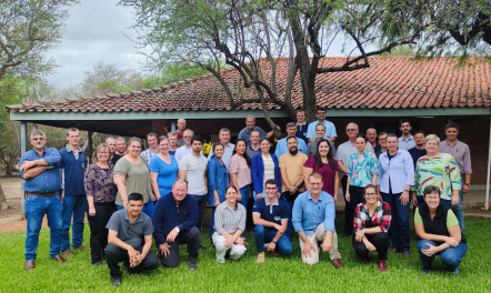 Los participantes en el retiro de equipos técnicos