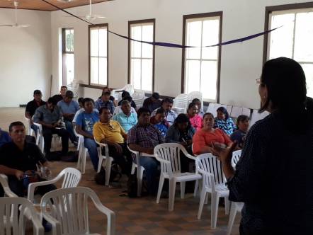 Jornada de capacitación en Área 1