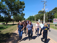 Visita de la iglesia Osterwick en Yalve Sanga
