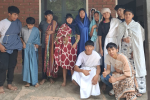 Los alumnos del Colegio Indígena Yalve Sanga