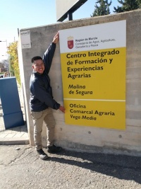 Docente del Centro de Capacitación Agrícola La Huerta se capacita en España